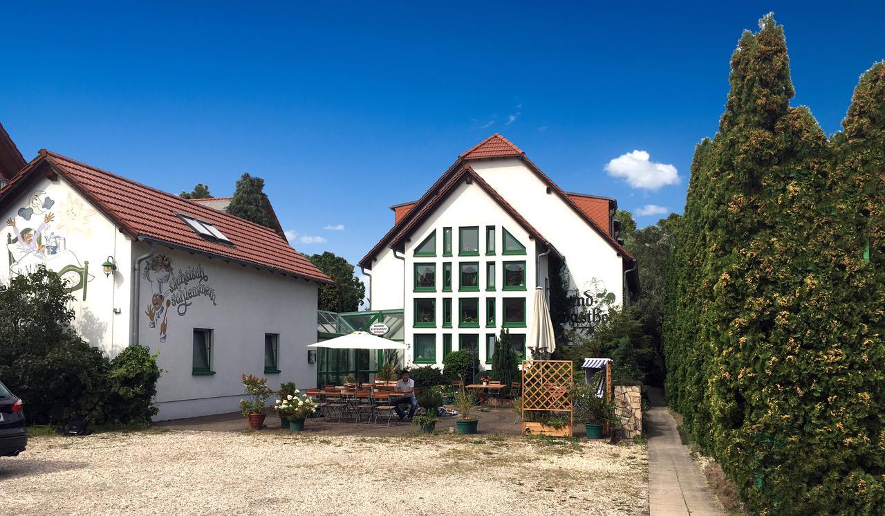 Hotel Lindenthal Leipzig Exterior foto